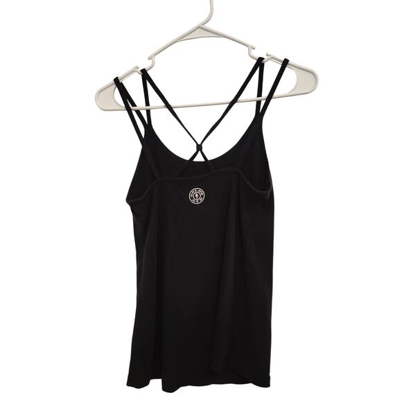 Gold's Gym Strappy Athletic Tank Top Scoop Neck Activewear Casual Black Small - Picture 2 of 4